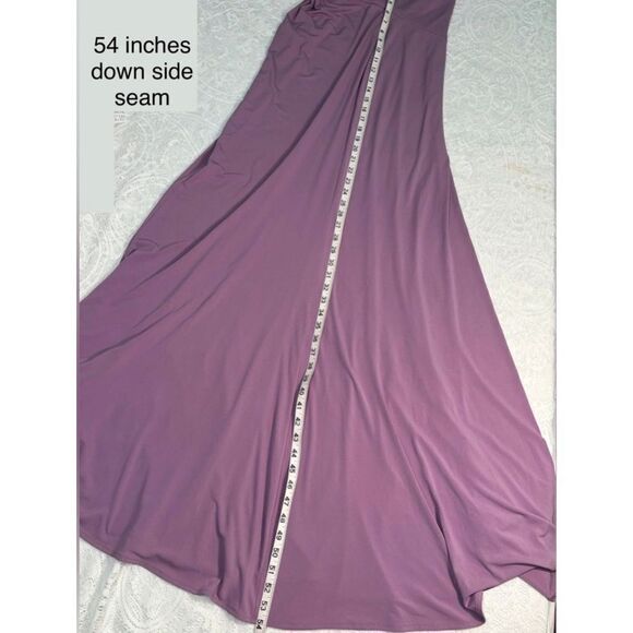 NWT David’s Bridal formal dress, bridesmaid, prom, wisteria/purple halt… - Picture 10 of 12